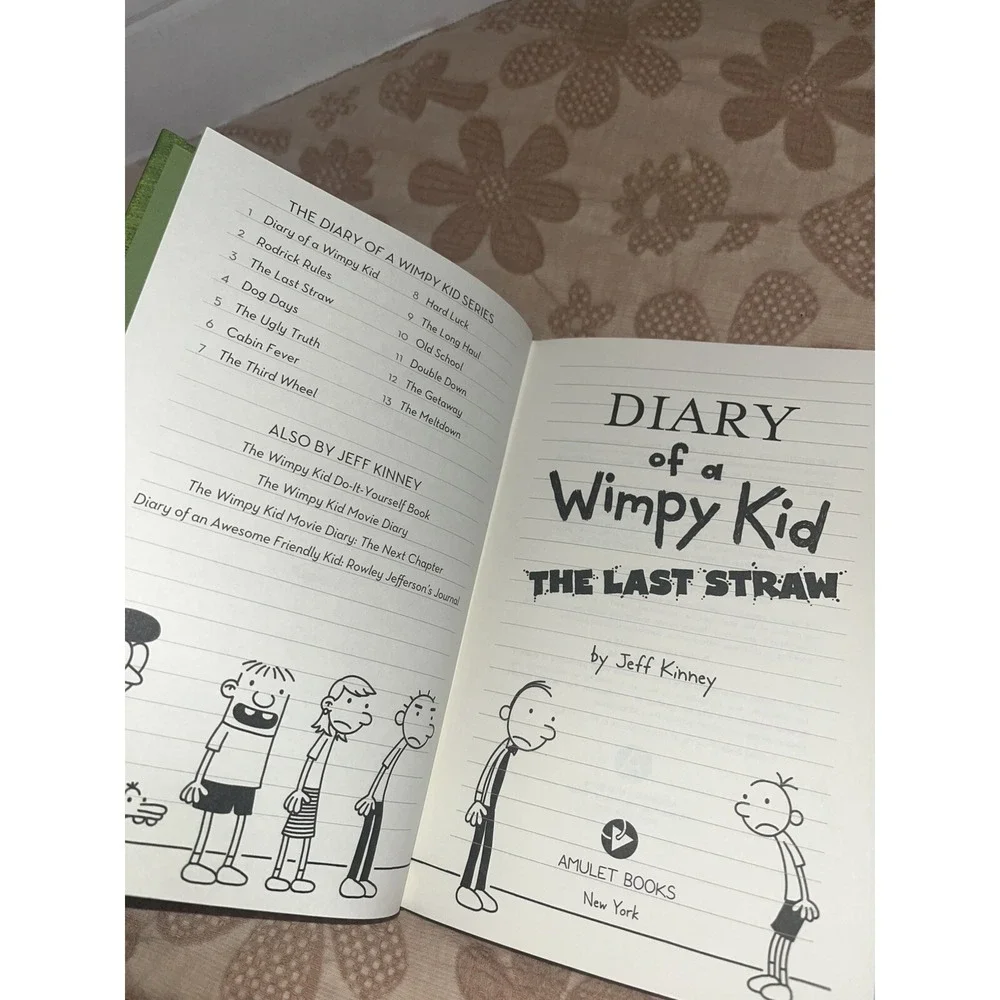 Diary of a Wimpy Kid: The Last Straw (Book 3) - Hardcover By Kinney, Jeff - GOOD
